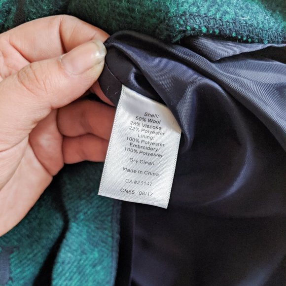 Talbots Dachshund Embroidered Scalloped Skirt NWOT - Picture 3 of 5